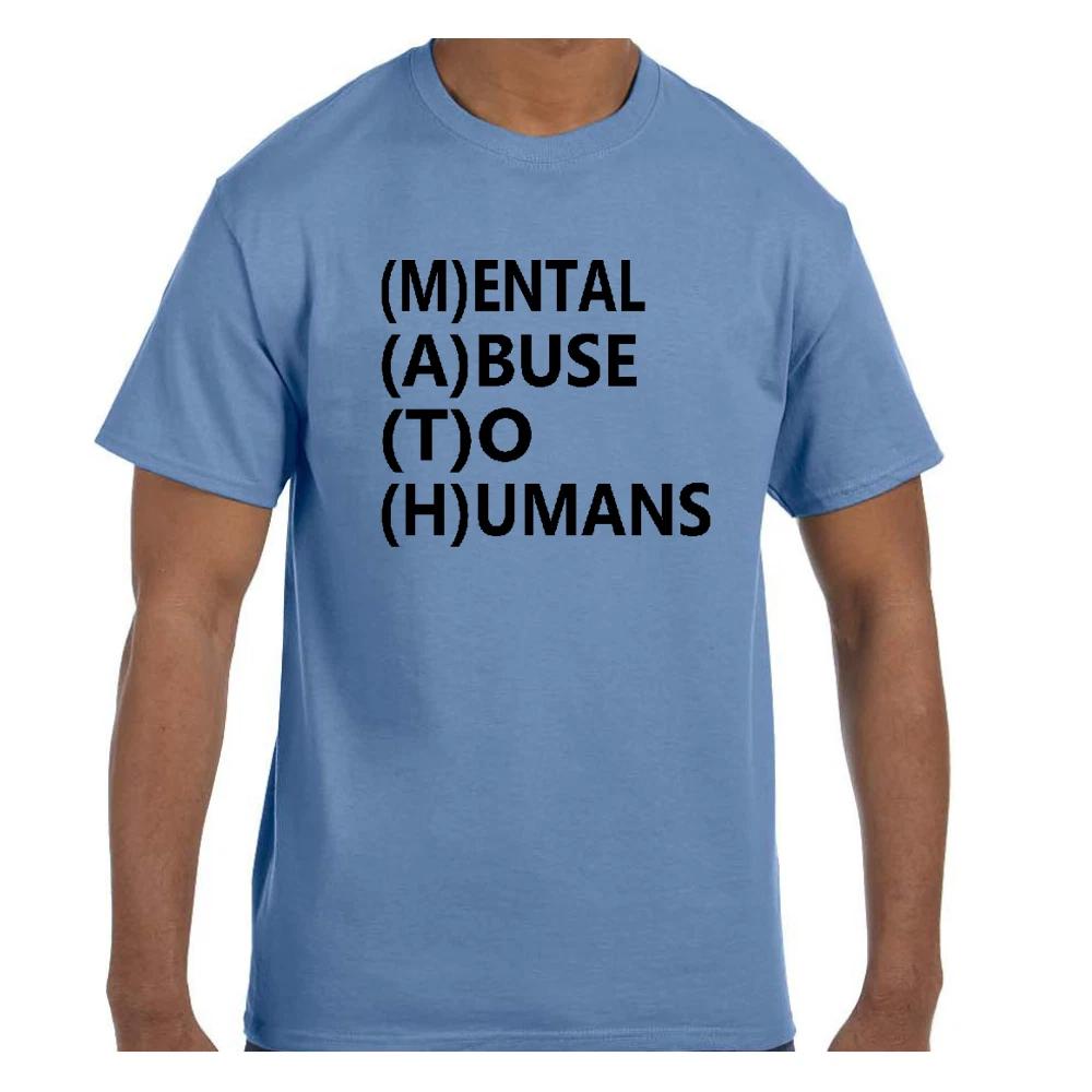 Funny Humor T shirt Mental Abuse To Humans MATH School S