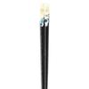 Chopstick 5 Dinner Gold Made In Japan J-kitchens Set, Pairs, Wooden, Standard, Seat, 23cm,