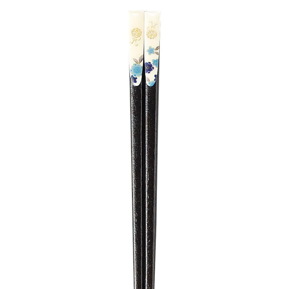Chopstick 5 Dinner Gold Made In Japan J-kitchens Set, Pairs, Wooden, Standard, Seat, 23cm,