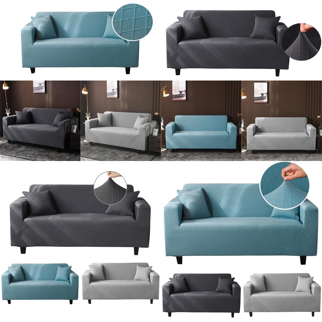 Luxurious Elastic Jacquard Sofa Slipcover For 1-4 Seater Couch Protection