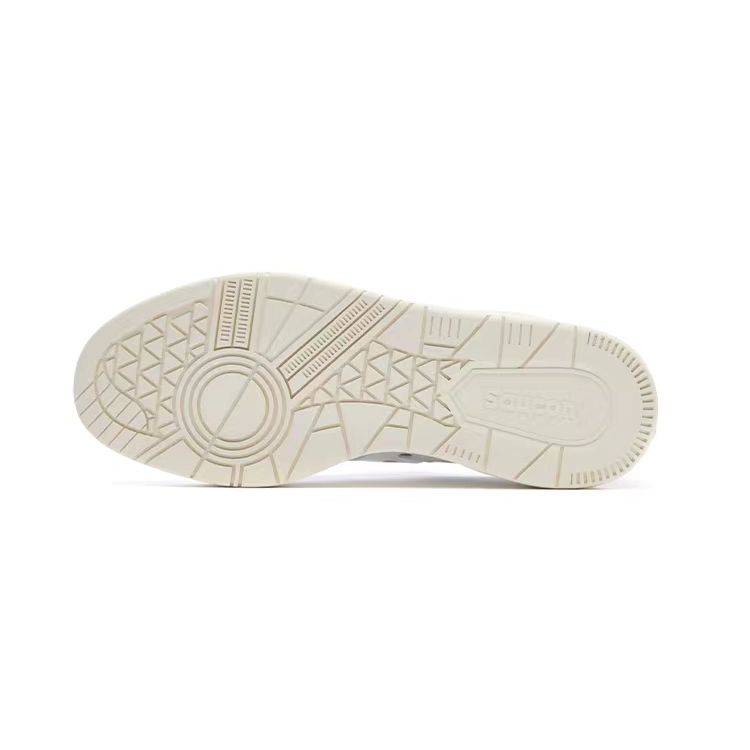 Saucony Cross Jz Suede Retro Simple Non-Slip Durable Low-Top Lifestyle Shoes Unisex sneaker Light-Gray S79046-2