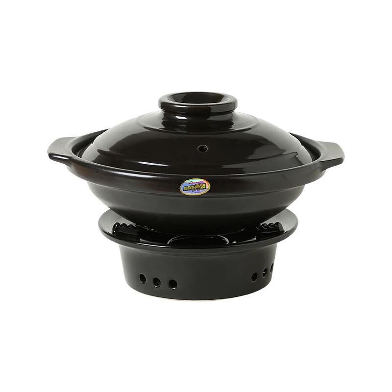 ZISIZ Ceramic Alcohol Hot Pot Set with Lid