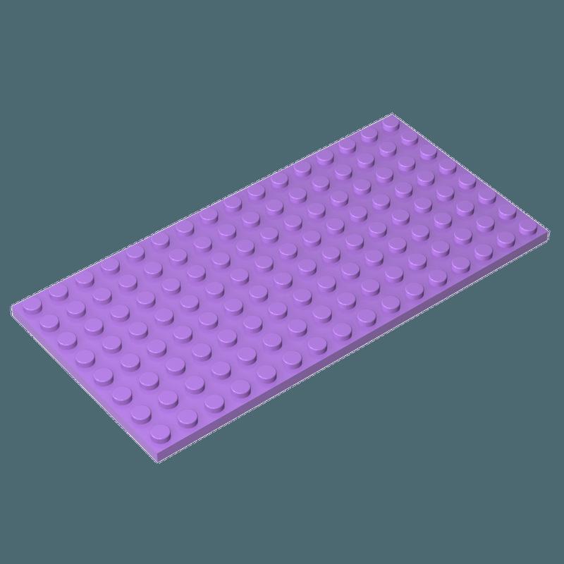 50g Small Particle Building Blocks: 8x16 Thin Plate Brick Accessories