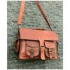 Leather Messenger Bag Men Leather Crossbody Laptop Briefcase Best Computer Satchel Distressed Bag Gift Men Women