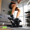 Stepper do ćwiczeń steper prosty z linkami regulacja licznik lcd mata 100kg bodystep