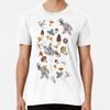 Dark Wild Forest Mushrooms S To 5XL Made In the AU/USA T-Shirt