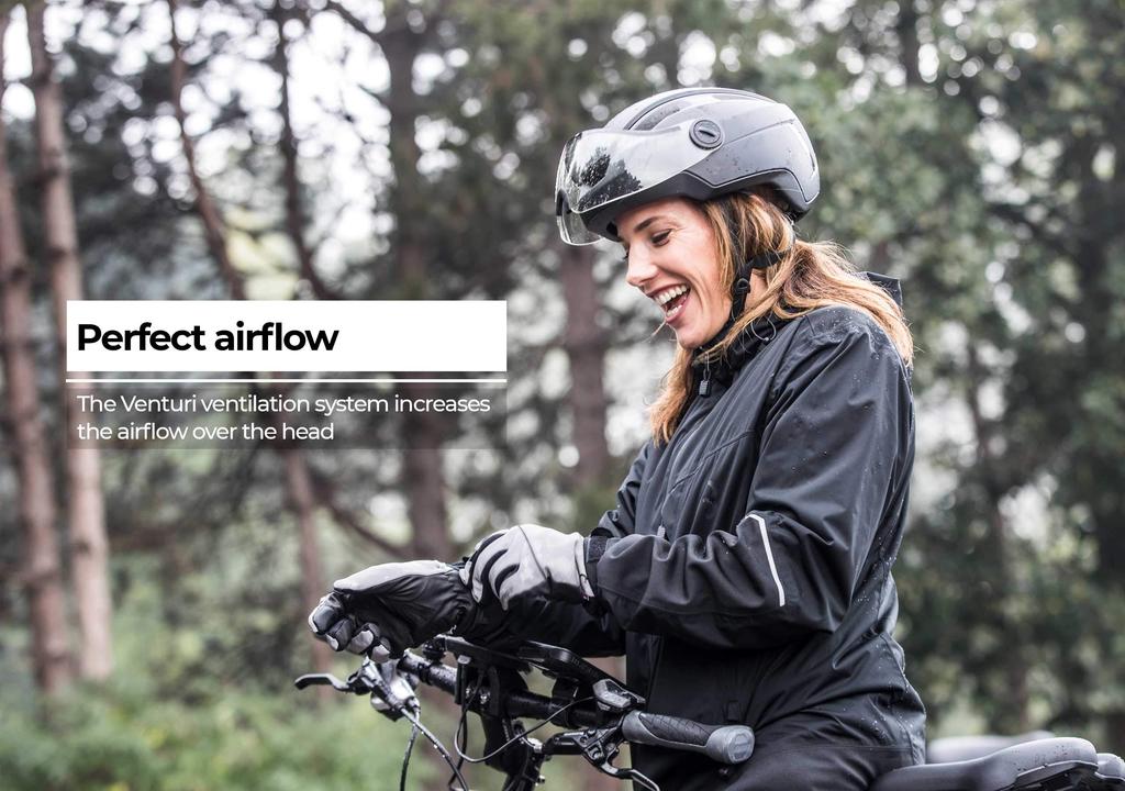 BBB Helmet Matte Black M INDRA FACESHIELD [54-58cm] BHE-56F