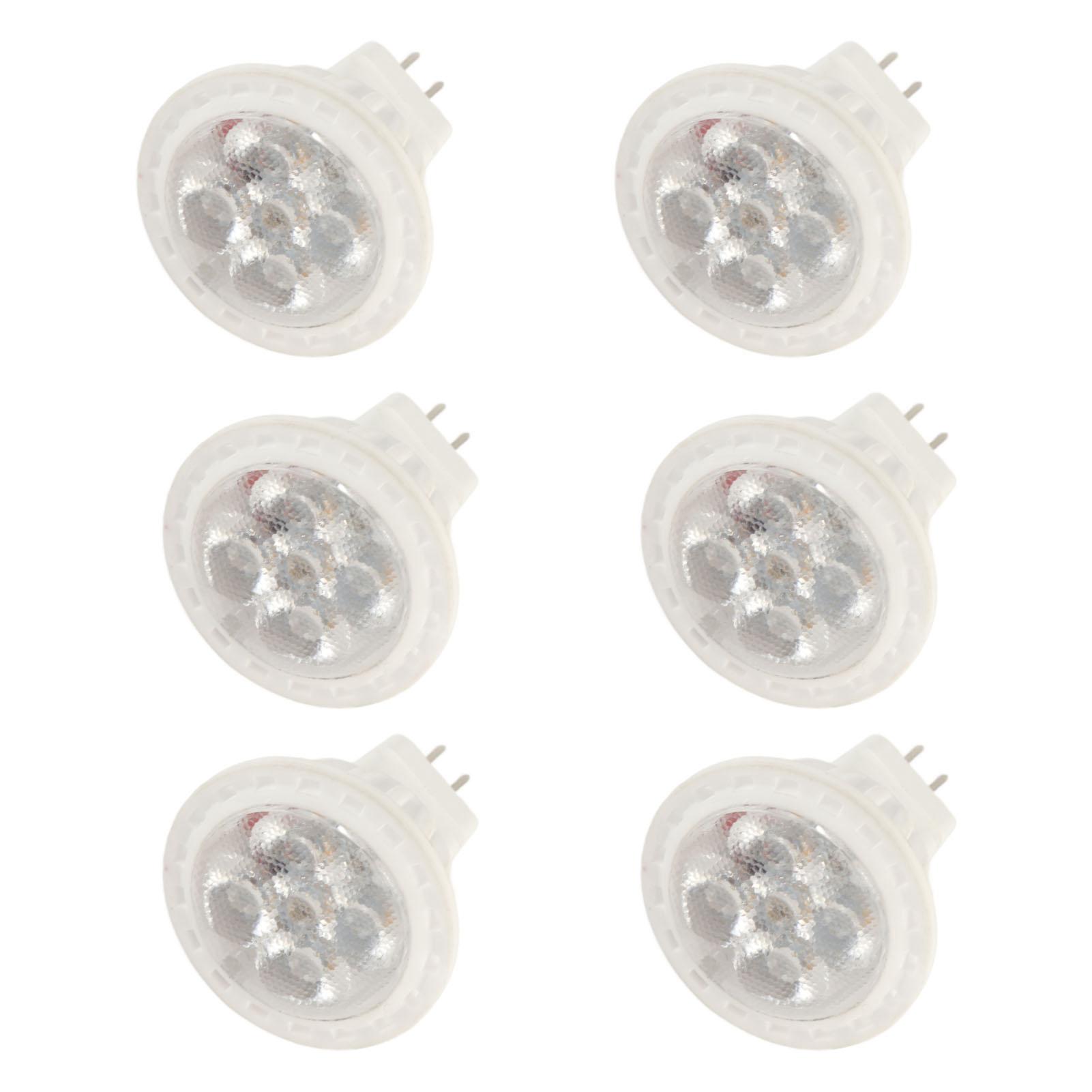 

6 шт. Светодиодная лампа MR11 4 Вт GU4 с двумя контактами Диммируемая 360 лм Лампа для дорожки, сада, ландшафтных зон 220 В Type 2