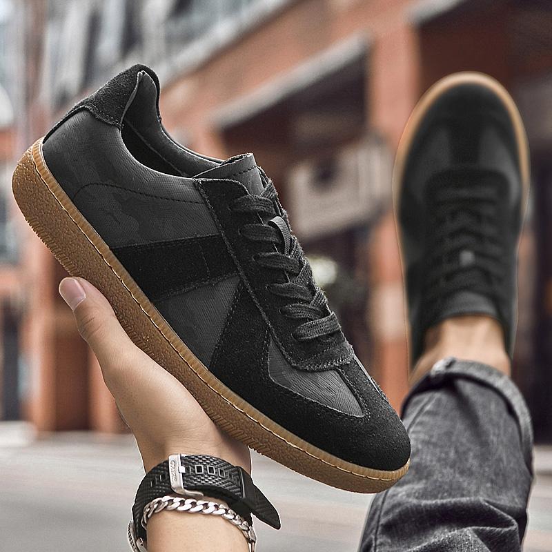 Yeni Nubuk Deri Babetler Uygun Günlük Ayakkabılar Rahat Yumuşak Taban Oxford Ayakkabılar Yüksek Kaliteli Hakiki Deri Dış Mekan Spor Ayakkabıları