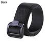 Men's Tactical Nylon Belt with Quick Release Buckle | Multifunctional Canvas & Leather Workwear Belt