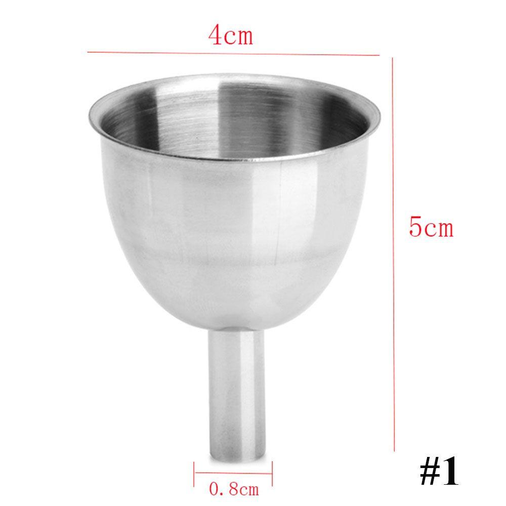 Canning Liquid Bar Kitchen Tool Filling Wine Small Mouth Stainless Steel Mini Funnel