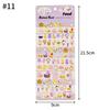 3D Cute Animals Stickers Cartoon Scrapbook DIY Stickers 3D Korean Stickers Three-Dimensional Sticker Notebook Kawaii Decals
