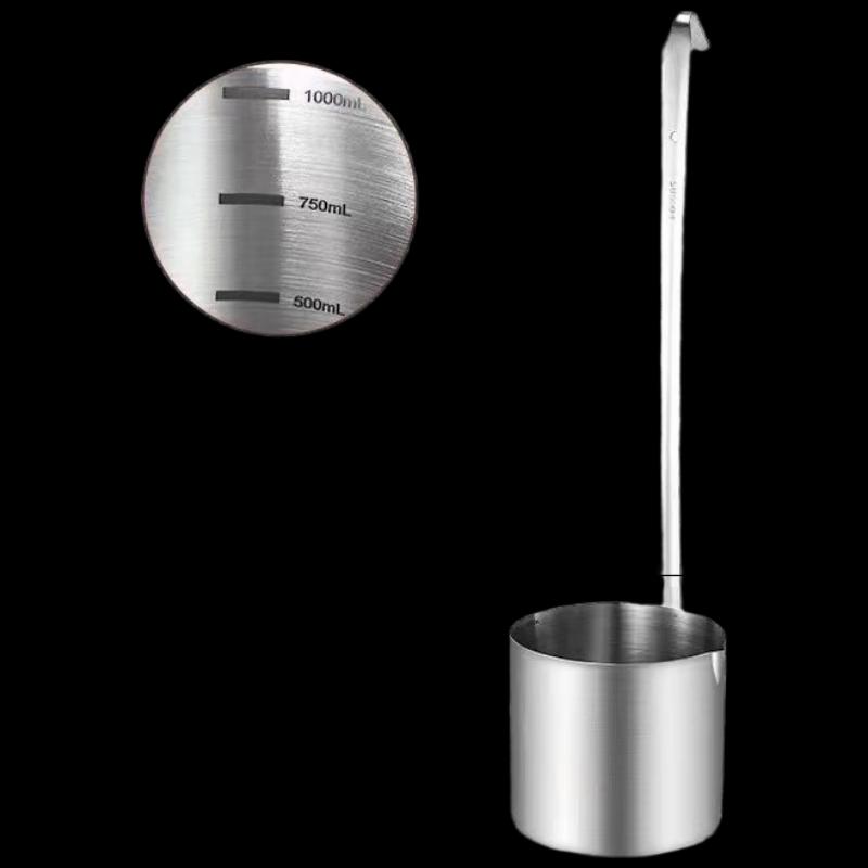 Luxury Stainless Steel Long-Handle Serving Ladle