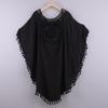 New Sexy Off Shoulder Hollowed Out Loose Fringe Bikini Style Beach Women's Dress