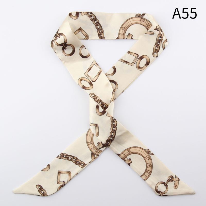 Silk Scarves Versatile Tied Bags, Long Strips, Small Silk Scarves, Bows, Headbands, Streamers, Gift Boxes, Gift Straps.