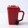 3D Trash Can Design Ceramic Coffee Mugs 400ml Creative Kitchen Cup Garbage Can Shape Mugs For Home Office Gift