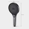 ABS Plastic Adjustable Modes Large Flow Spray Nozzle ABS Plastic CM Big Panel Shower Head Spray Nozzles ABS Plastic