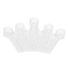 12LED Crown Shape Night Light Cute Warm White Lamp Home Decoration for Bedroom Living RoomWhite