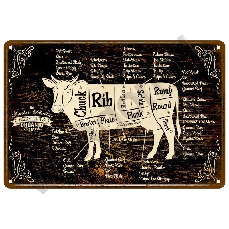 Retro Black Cat Metal Sign Poster Funny Cat Tin Sign Animal Vintage Plaque Home Decor Wall Art Pet Shop Garden Dog Bar Plaque