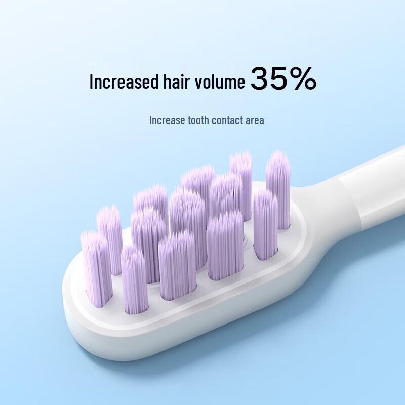 Xiaomi Mijia Sonic Electric Toothbrush Heads (Sensitive, 3-Pack) CN Plug (adapter Included)