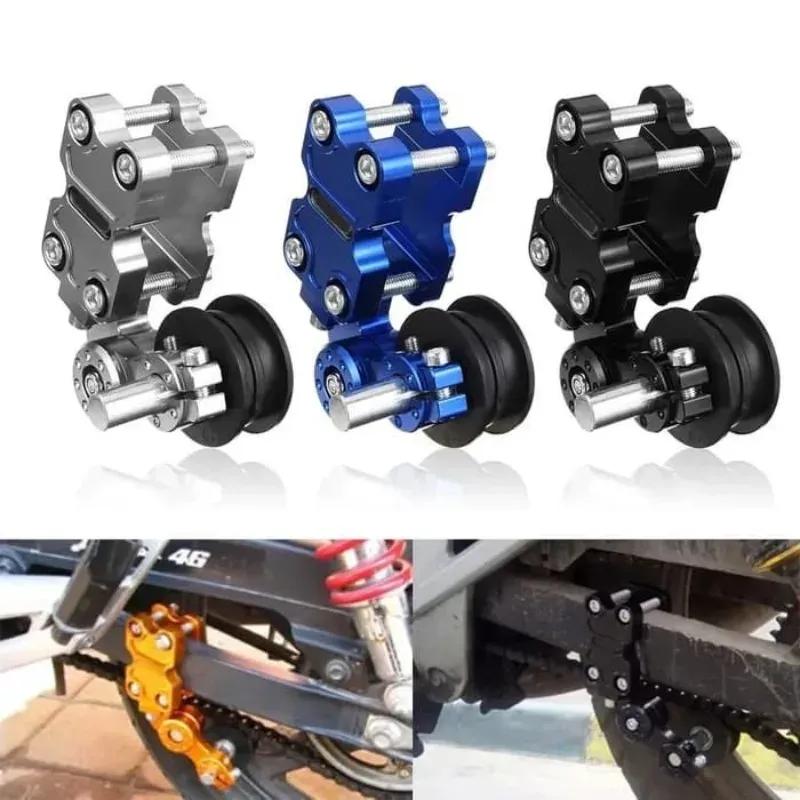 Motorcycle Universal Adjustment Accessories Adjuster Wheel Chain Tensioner Roller Tightener for Motorbike Motocross Chopper ATV