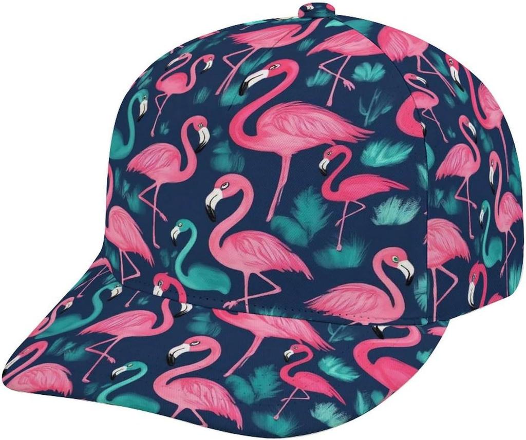 Colorful Floral Skull Print Hat Baseball Cap Hat Snapback for Men Women Ladies Hip Hop Trucker Cap Dad Hat