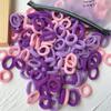 20pcs Kids Elastic Hair Bands Girls Sweets Scrunchie Rubber Band for Children Hair Ties Clips Headband Baby Hair Accessories