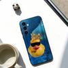 Duckling   Phone Case For Samsung Galaxy A73,A72,A71,A70,A53,A52,A51,Others Soft Black Cover