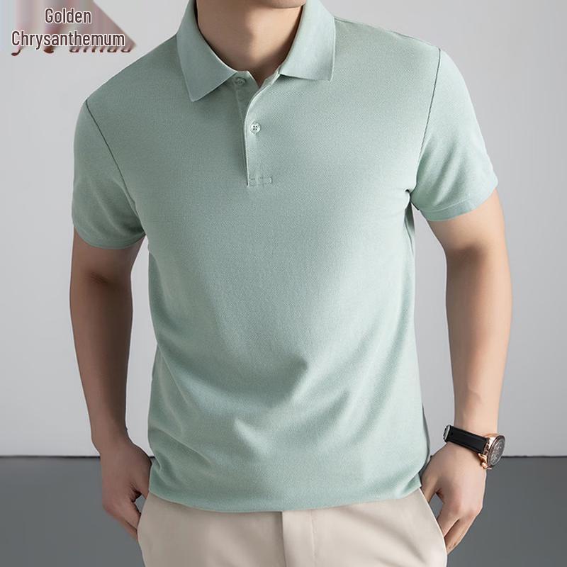 Men s Cotton Short-Sleeve Polo Shirt 56