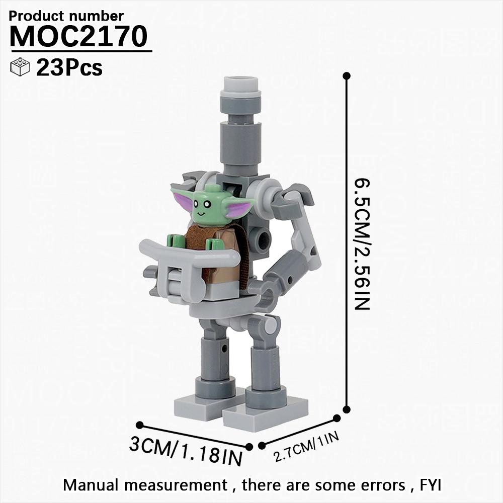 MOOXI Movie Series Set MOC Bricks Robot Compatible With Action Figures Model DIY Sets Adults Building Blocks Toys For Kids Gifts
