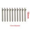 10 Teile/los 1,5mm Durchmesser Uhr Pin Uhr Strap Pleuel Ersatz Zubehör