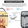 A-Anpanmans Insulated Lunch Bag High Capacity Baikinman Dokinchan Horaman Melon Girl Reusable Thermal Bag Tote Lunch Box
