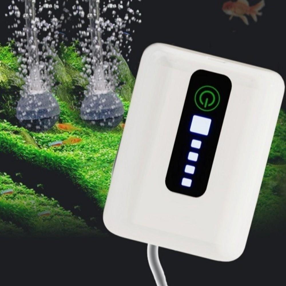 Waterproof Aquarium Oxygen Pump Ultra Silent Fishing Oxygen Pump USB Oxygen Pump  Outdoor Fishing