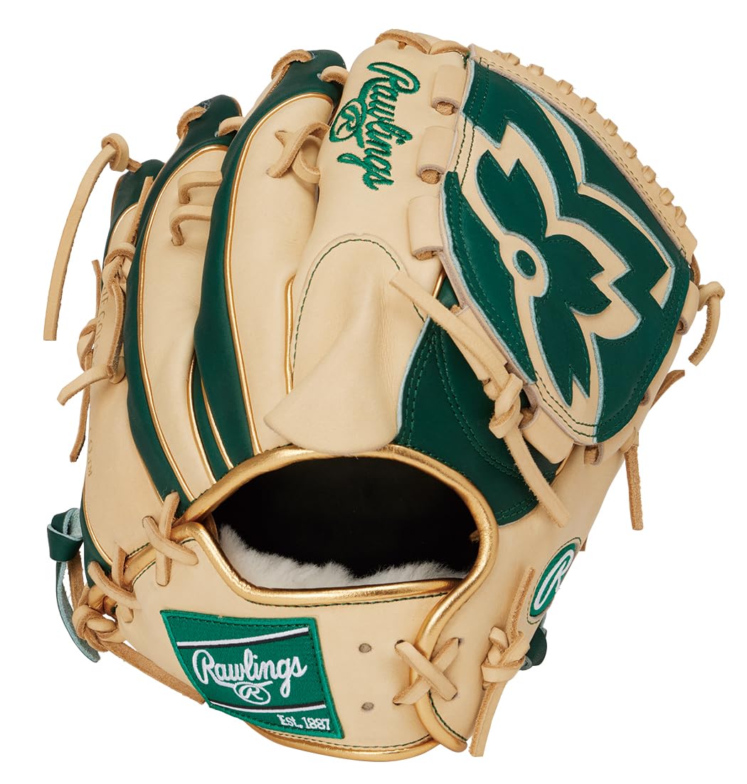 

Rawlings PRO EXCEL Wizard COLORS Baseball Dark inches HOH® #02 Glove, Softball, Pitcher s Model, GR6HW2CA15MG, Green/Camel, 11.75 (Right-handed throw)