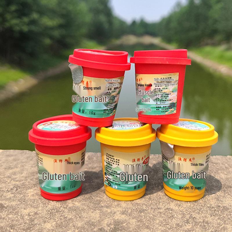 No-Rinse Micro-Lure: Strong Fishy Bait for Minnows, Bitterlings, Rockfish, and Small Fish