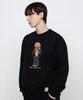 GRAVER [Unisex] Tattoo Dog Perito Sweatshirt_Black