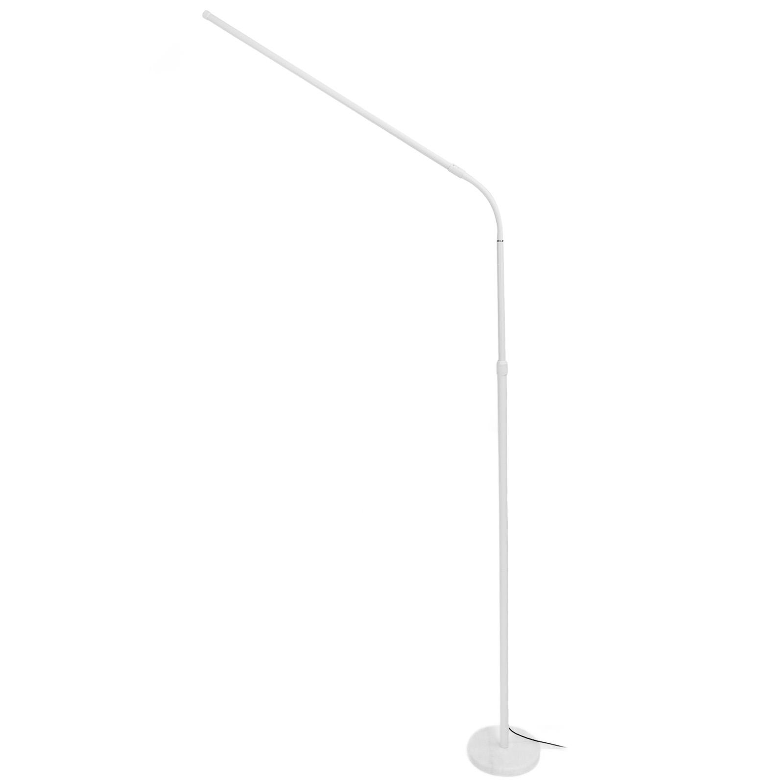 

20W LED Floor Light 3300K‑6500K Brightness Adjust Eyelash Beauty Lamp with Remote Control White EU PLUG белый