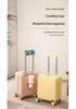 Spring Airlines 14-Zoll Leichter Handgepäckkoffer mit Universalrollen & Zahlenschloss - 20x30x40CM