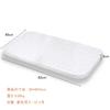 Krippe Babymatratze Waschbar Baby Nickerchen Reißverschlussbezug Hausstaubmilben Geruch Bettnässen Für Breite 82cm x Tiefe 45cm Matratze, Matte, Futon, Topper, Matratze,