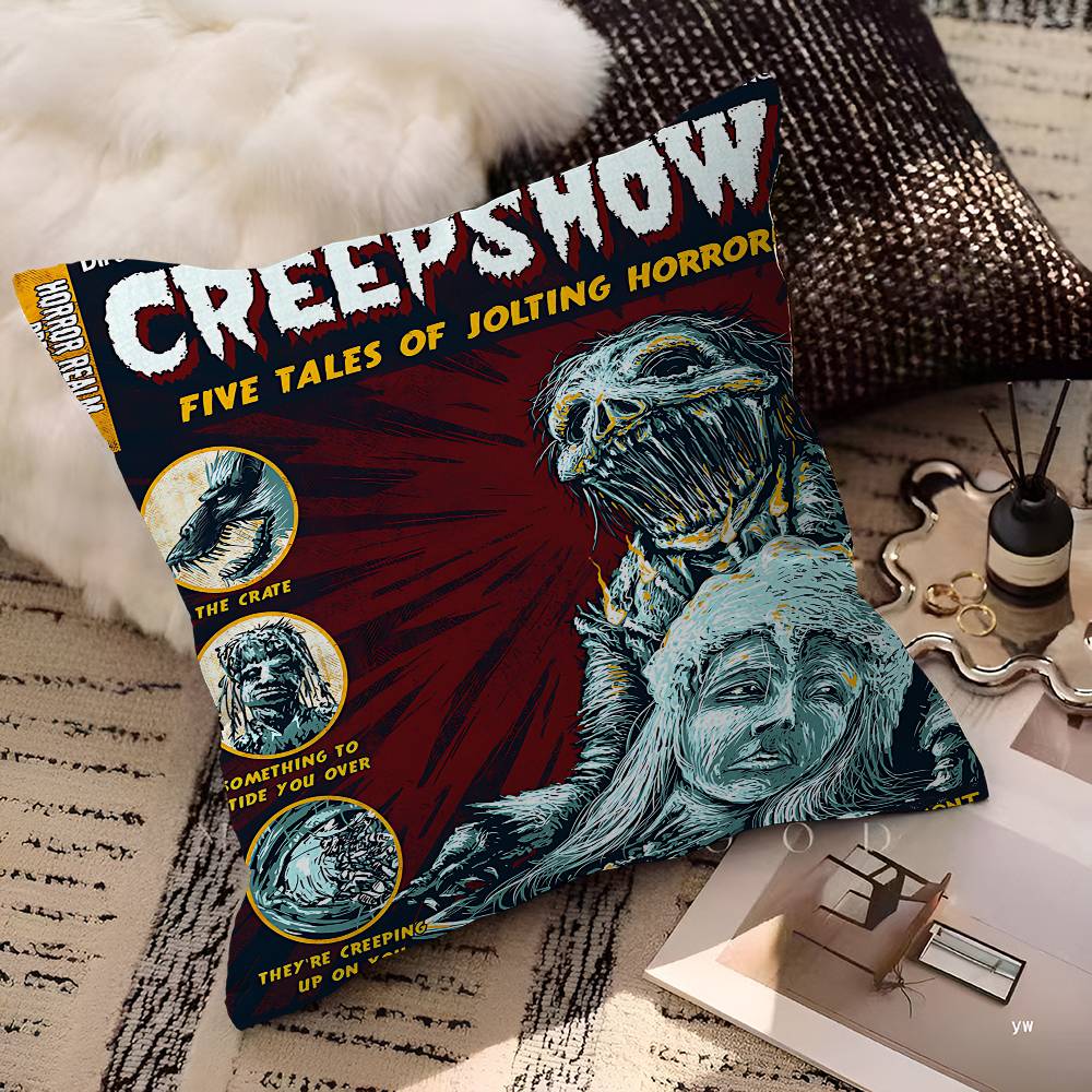 Creepshow Movie Pillow Cover Sofa Cushion Cover Home Room Decoration Children Gift