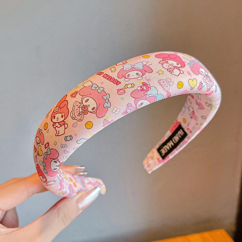 2024 Korean Green Headband & Hairpin for Girls - Trendy Douyin Style High-Value Headdress for Kids