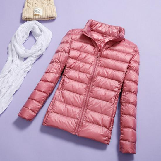2025 Women's Hooded Lightweight Slim-Fit Down Jacket