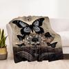 Enchanted Butterfly Garden blanket Suitable for offices, travel, living rooms also a good gift for friends and family Suitable for all seasons.
