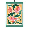 Matisse Flower Market Cat Girl Bird Strawberry Wall Art Canvas Prints Modern Abstract Posters Wall Pictures Room Decor Paintings