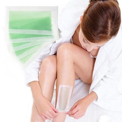 10 stron Depilacja Włóknina do depilacji Wax Paper Strip do ciała nóg