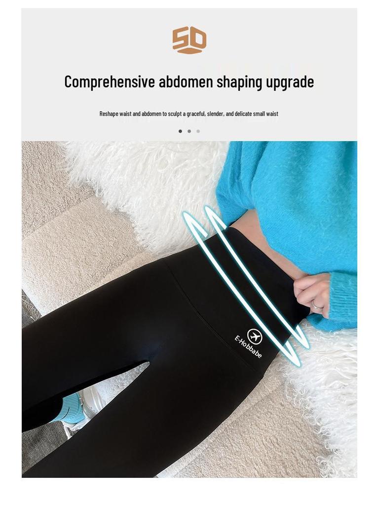 Damslimma svarta hajsimma yogaleggings - Bekväma, andningsbara och tunna