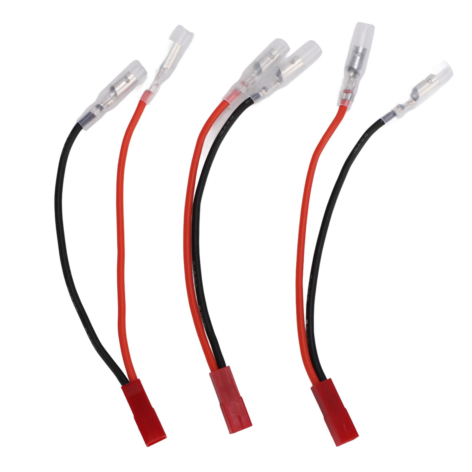 

3 шт. Кабель JST до гнізда типу банан Кабель JST (мама) до 4 мм штекера типу банан для ESC двигуна 40-50A