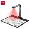 Deli Scanner per fotocamera di documenti ad alta velocità A3 spina CN (adattatore incluso)