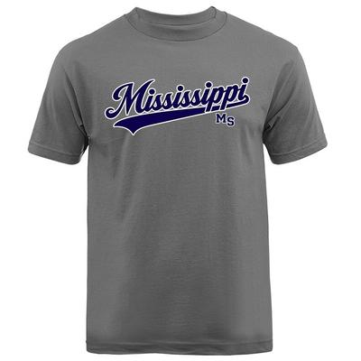 Mississippi Swoosh MS Grafik T-Shirt Unisex T-Shirt