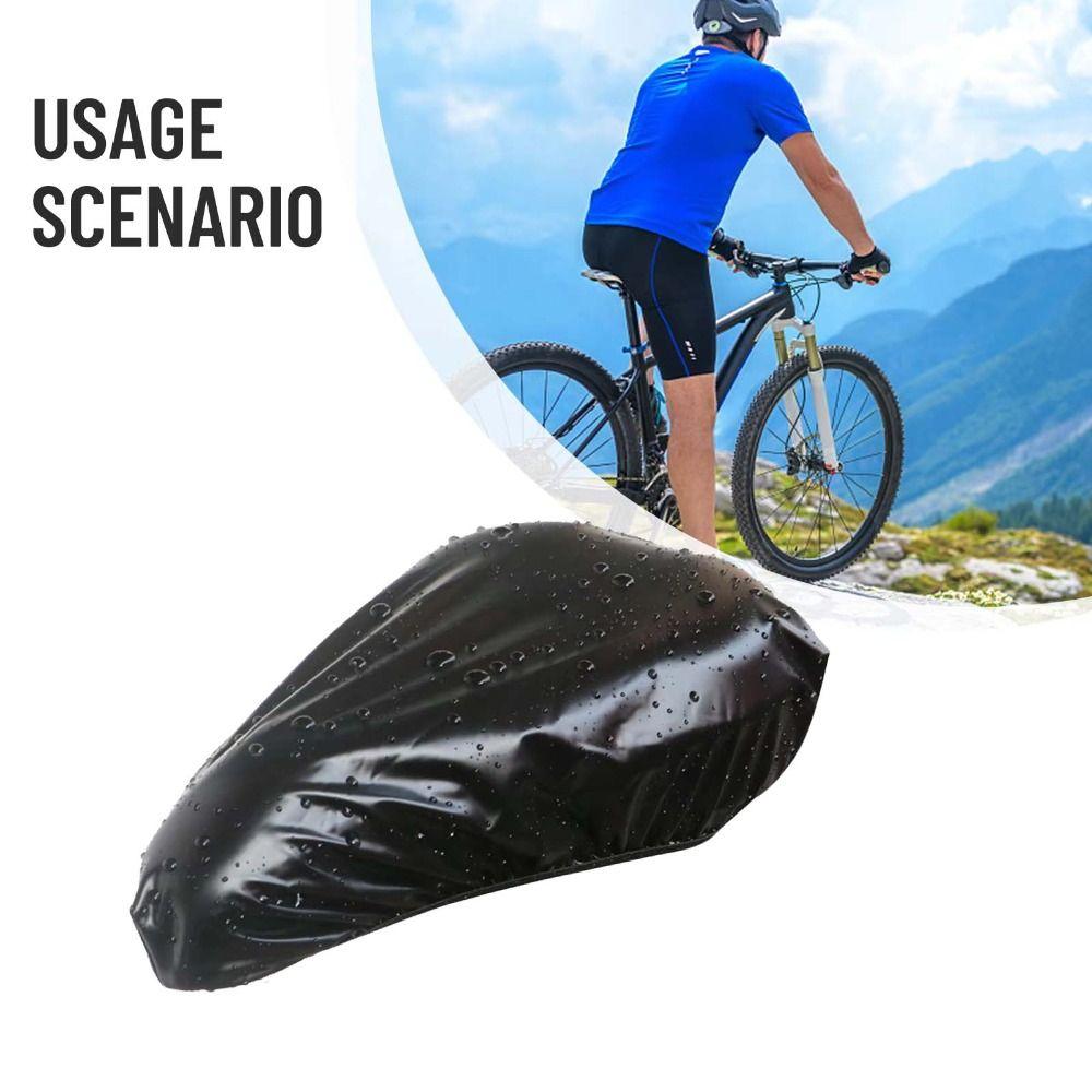 Dust-proof Bike Seat Cover Dust Resistant Bicycles Saddle Seat Protect Bicycle Saddle Cover  Unisex